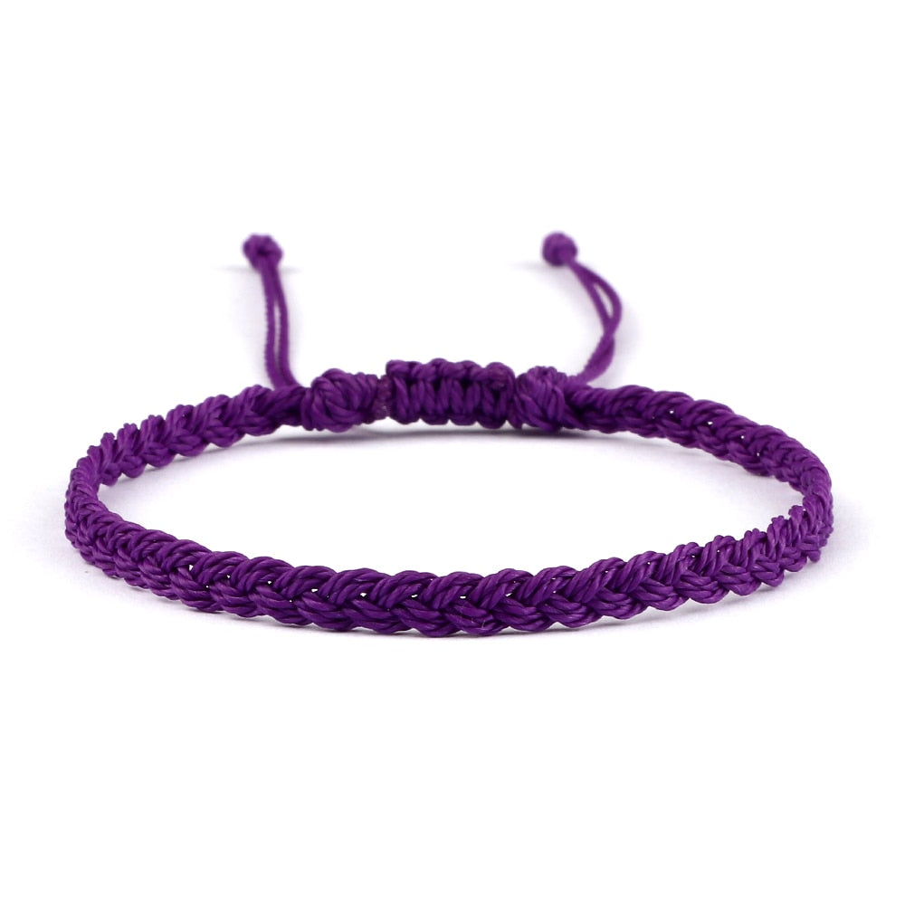 New 26 Styles Wax Line Handmade Braided Bracelet Adjustable Couple Bracelet Jewelry Gift for Friend Women Men Bangles Wholesale