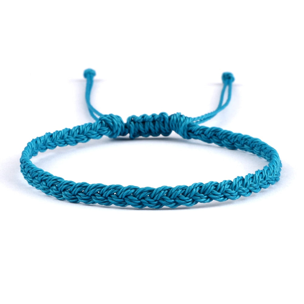 New 26 Styles Wax Line Handmade Braided Bracelet Adjustable Couple Bracelet Jewelry Gift for Friend Women Men Bangles Wholesale