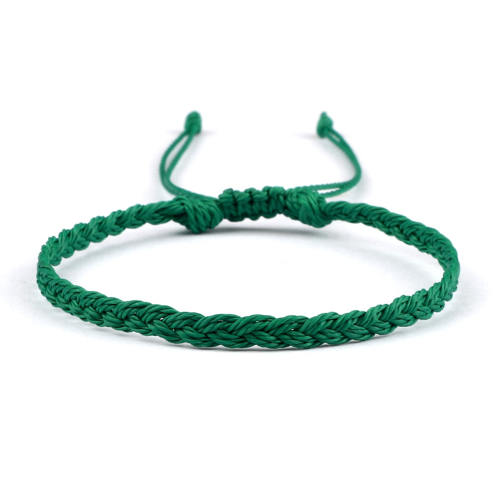 New 26 Styles Wax Line Handmade Braided Bracelet Adjustable Couple Bracelet Jewelry Gift for Friend Women Men Bangles Wholesale