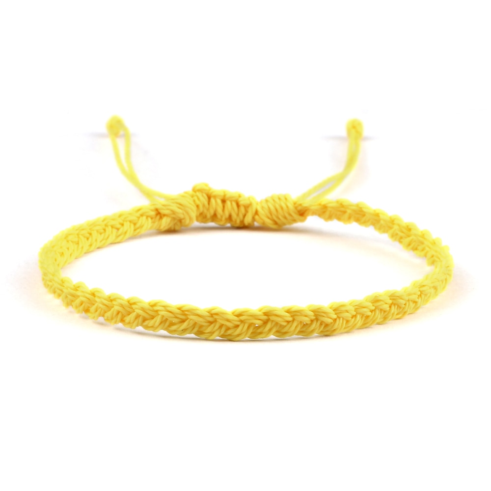 New 26 Styles Wax Line Handmade Braided Bracelet Adjustable Couple Bracelet Jewelry Gift for Friend Women Men Bangles Wholesale