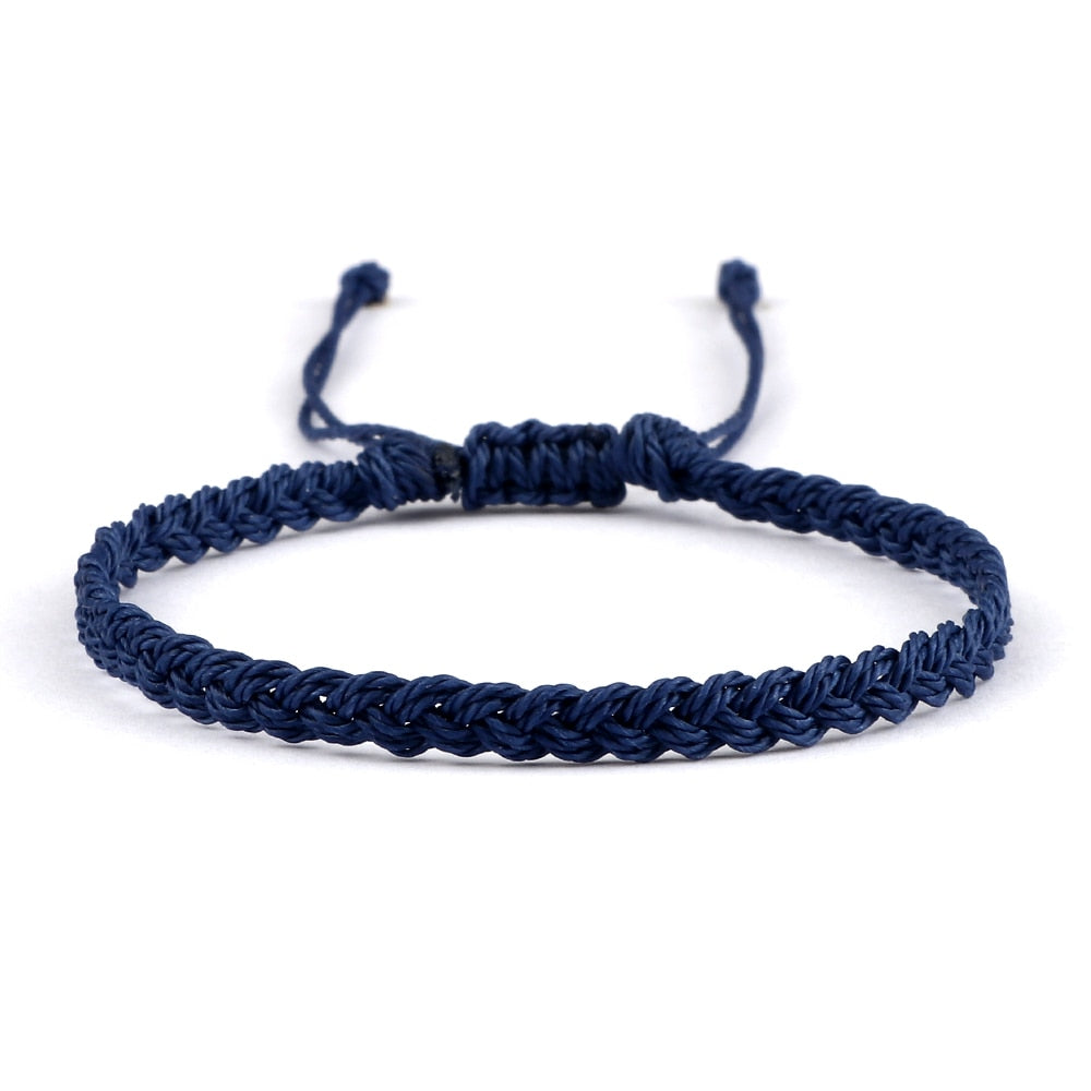 New 26 Styles Wax Line Handmade Braided Bracelet Adjustable Couple Bracelet Jewelry Gift for Friend Women Men Bangles Wholesale