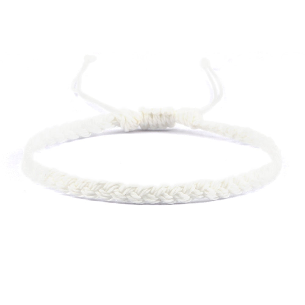 New 26 Styles Wax Line Handmade Braided Bracelet Adjustable Couple Bracelet Jewelry Gift for Friend Women Men Bangles Wholesale