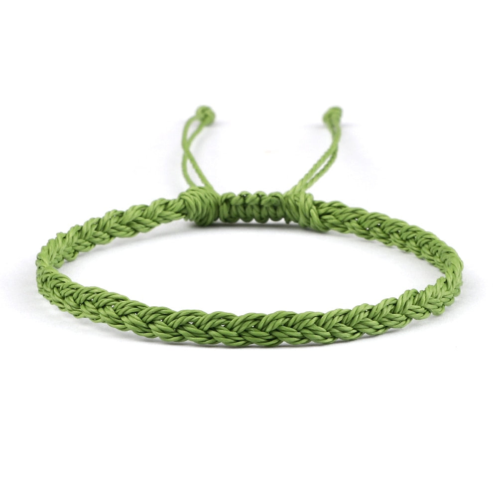 New 26 Styles Wax Line Handmade Braided Bracelet Adjustable Couple Bracelet Jewelry Gift for Friend Women Men Bangles Wholesale
