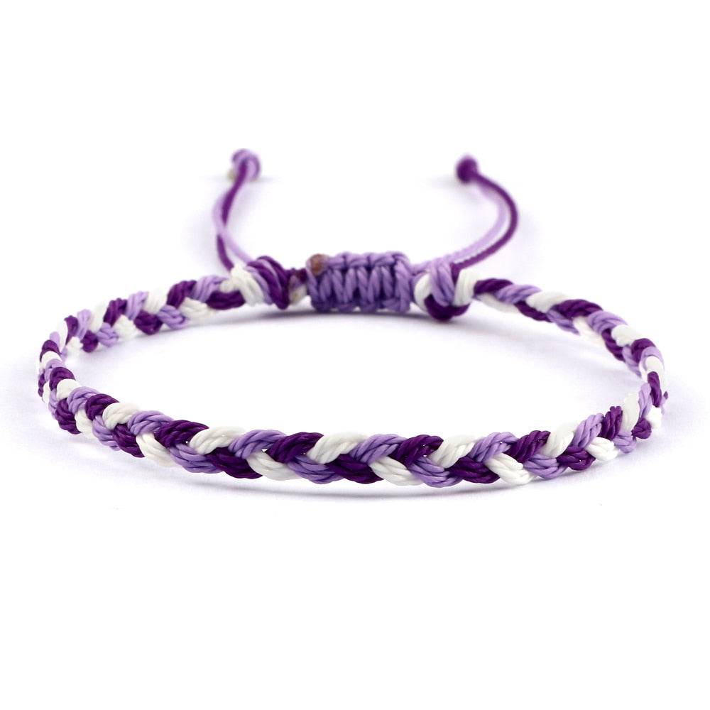 30 Styles Wax Line Braided Bracelet Handmade Boho Thread Couple Bracelet Women Men Adjustable Bangles&Pulsera Jewelry Gift New