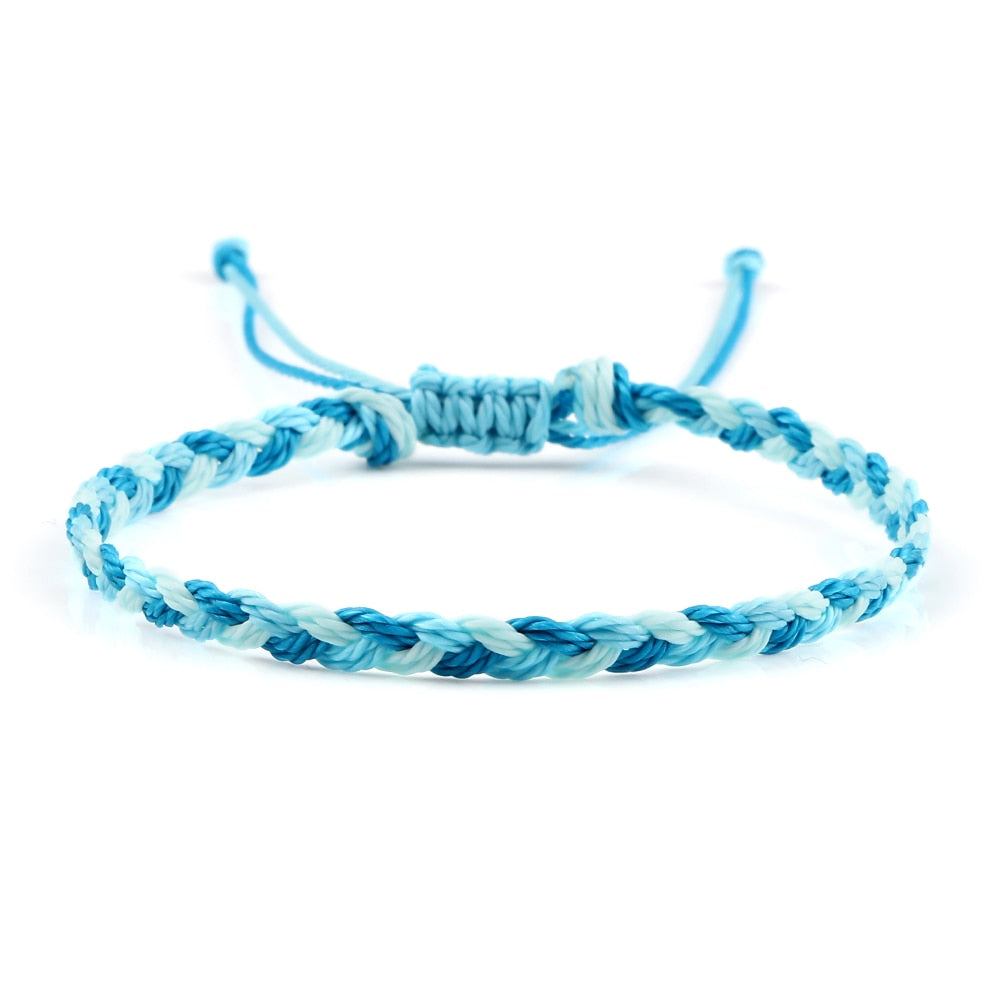 30 Styles Wax Line Braided Bracelet Handmade Boho Thread Couple Bracelet Women Men Adjustable Bangles&Pulsera Jewelry Gift New
