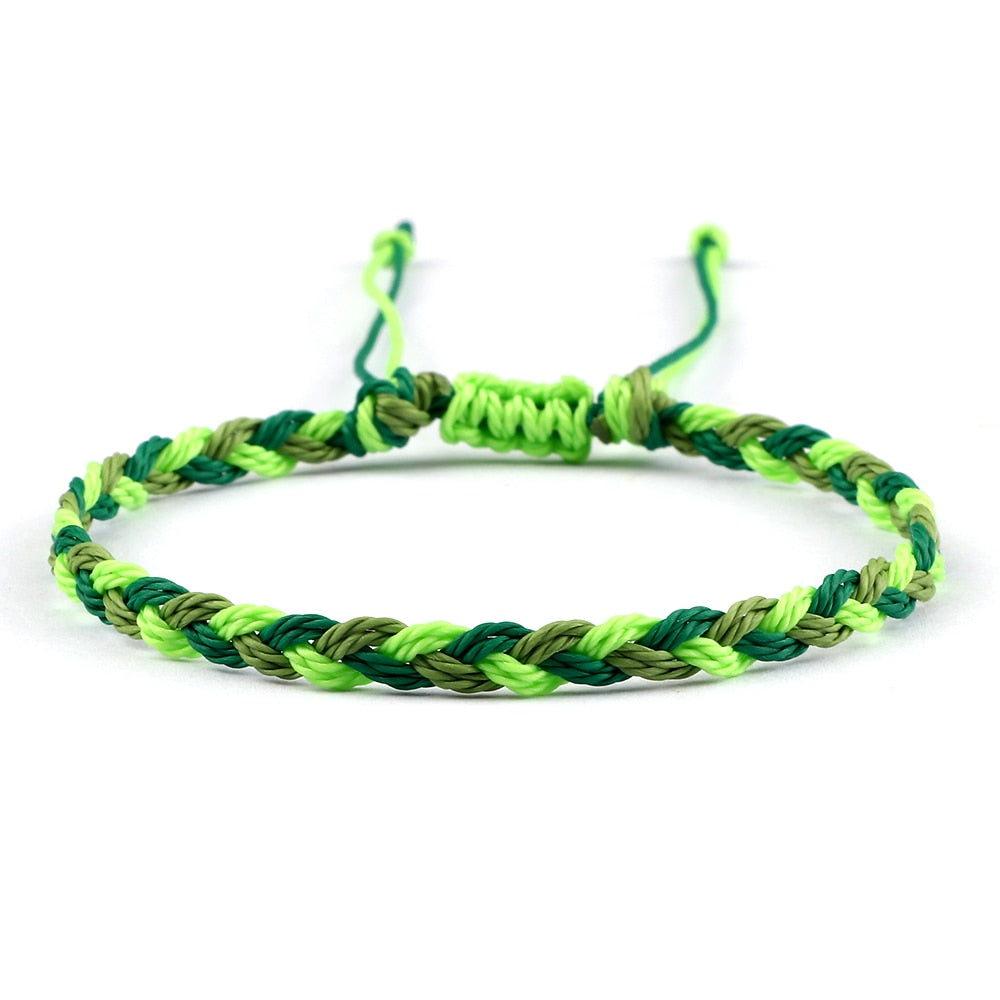 30 Styles Wax Line Braided Bracelet Handmade Boho Thread Couple Bracelet Women Men Adjustable Bangles&Pulsera Jewelry Gift New