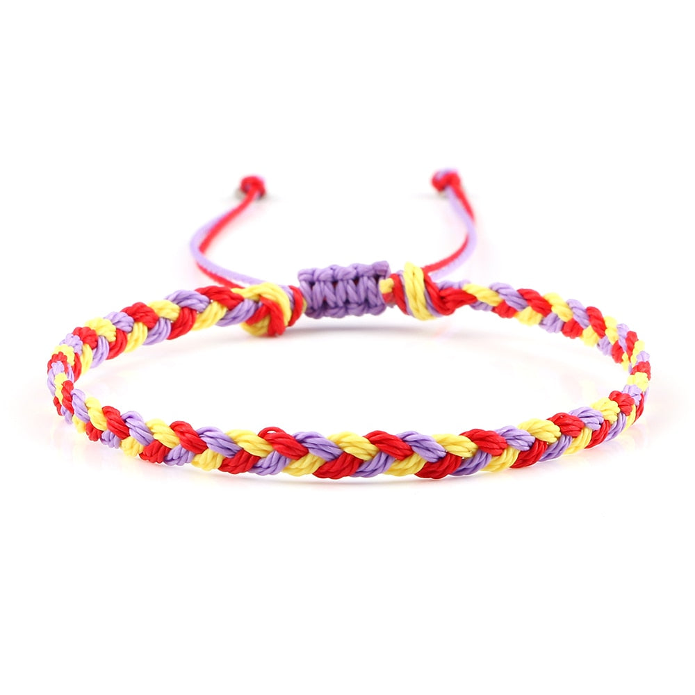 30 Styles Wax Line Braided Bracelet Handmade Boho Thread Couple Bracelet Women Men Adjustable Bangles&Pulsera Jewelry Gift New