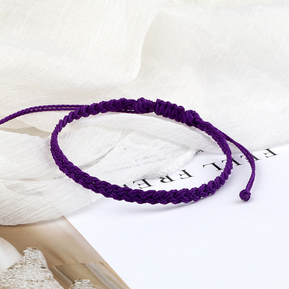 New 26 Styles Wax Line Handmade Braided Bracelet Adjustable Couple Bracelet Jewelry Gift for Friend Women Men Bangles Wholesale