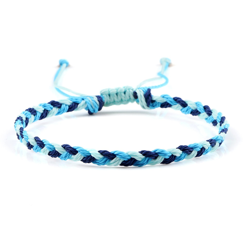 30 Styles Wax Line Braided Bracelet Handmade Boho Thread Couple Bracelet Women Men Adjustable Bangles&Pulsera Jewelry Gift New