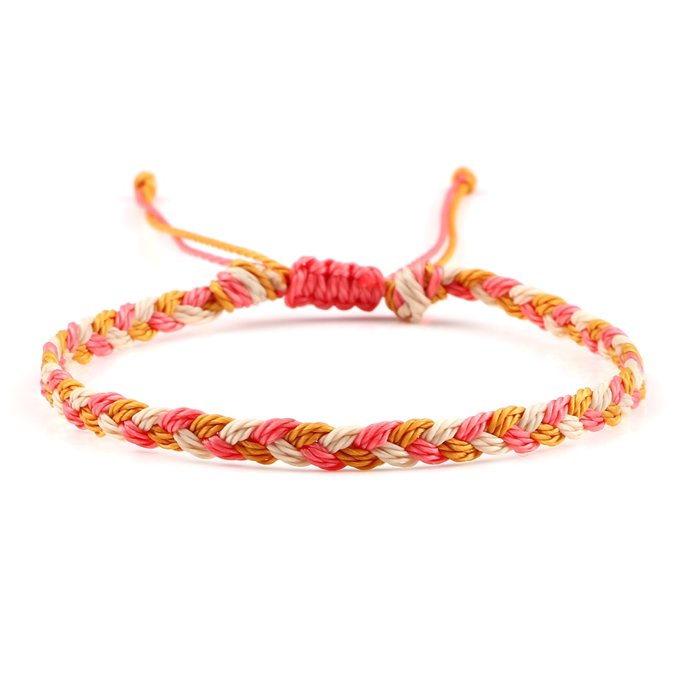 30 Styles Wax Line Braided Bracelet Handmade Boho Thread Couple Bracelet Women Men Adjustable Bangles&Pulsera Jewelry Gift New