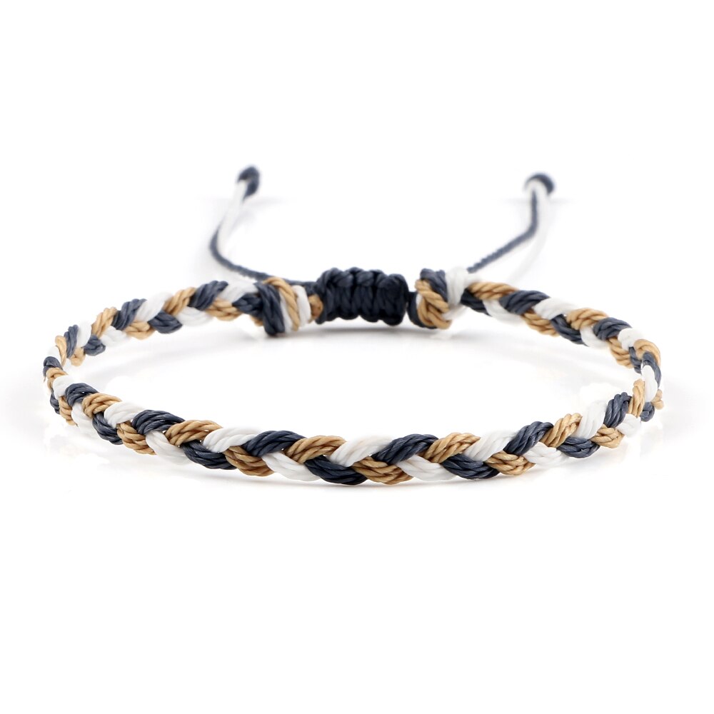 30 Styles Wax Line Braided Bracelet Handmade Boho Thread Couple Bracelet Women Men Adjustable Bangles&Pulsera Jewelry Gift New