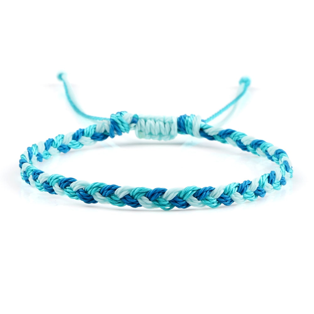 30 Styles Wax Line Braided Bracelet Handmade Boho Thread Couple Bracelet Women Men Adjustable Bangles&Pulsera Jewelry Gift New