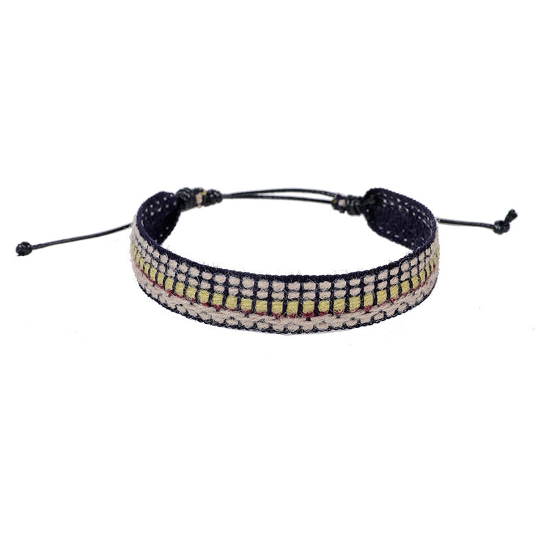 Handmade Ethnic Boho Bohemia Couple Rope Men