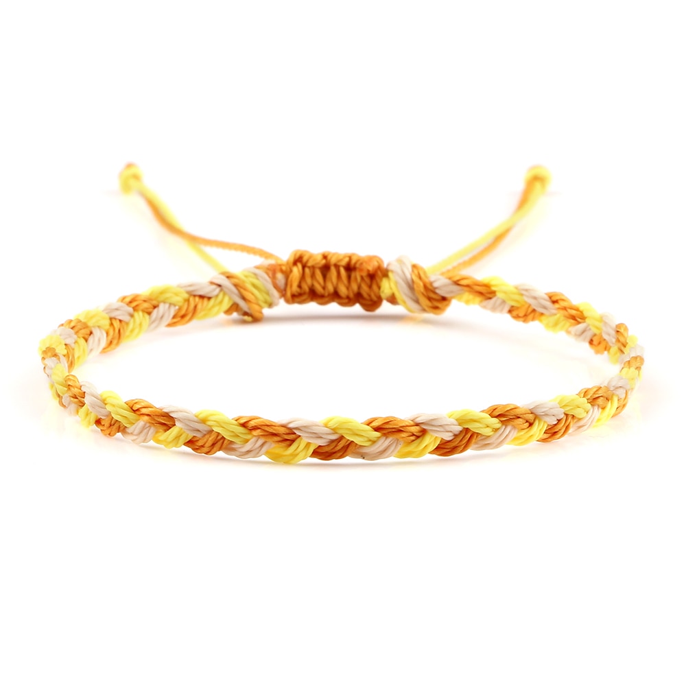 30 Styles Wax Line Braided Bracelet Handmade Boho Thread Couple Bracelet Women Men Adjustable Bangles&Pulsera Jewelry Gift New