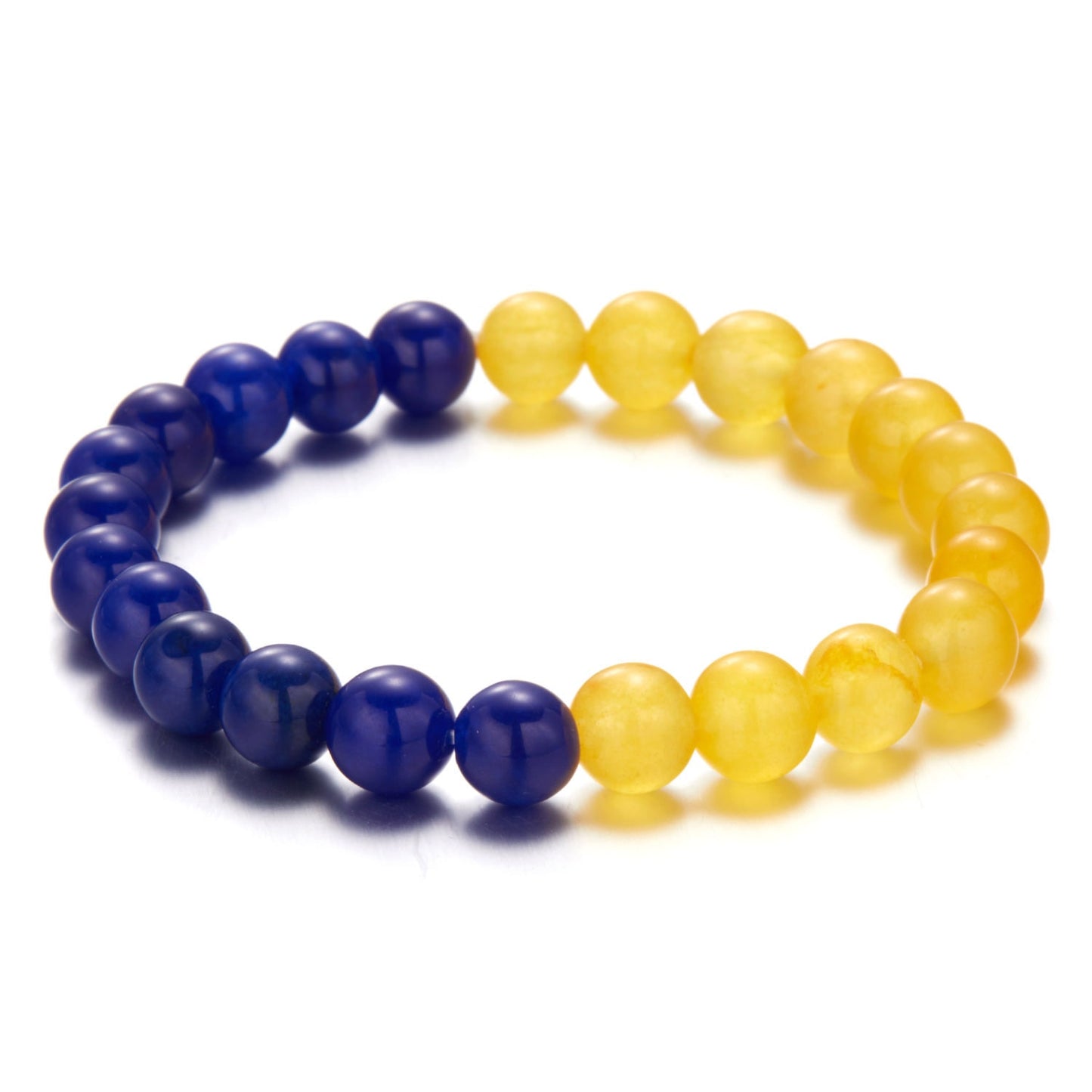 Charm Yellow Blue Ukraine Bracelets For Women Men Handmade Ukrainian Flag Color Woven String Bracelet New Design Couple Jewelry