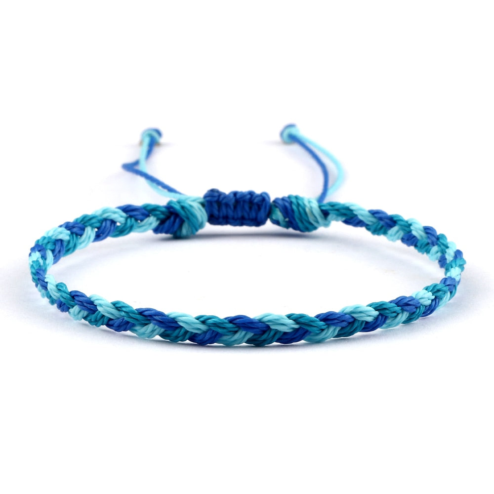 30 Styles Wax Line Braided Bracelet Handmade Boho Thread Couple Bracelet Women Men Adjustable Bangles&Pulsera Jewelry Gift New